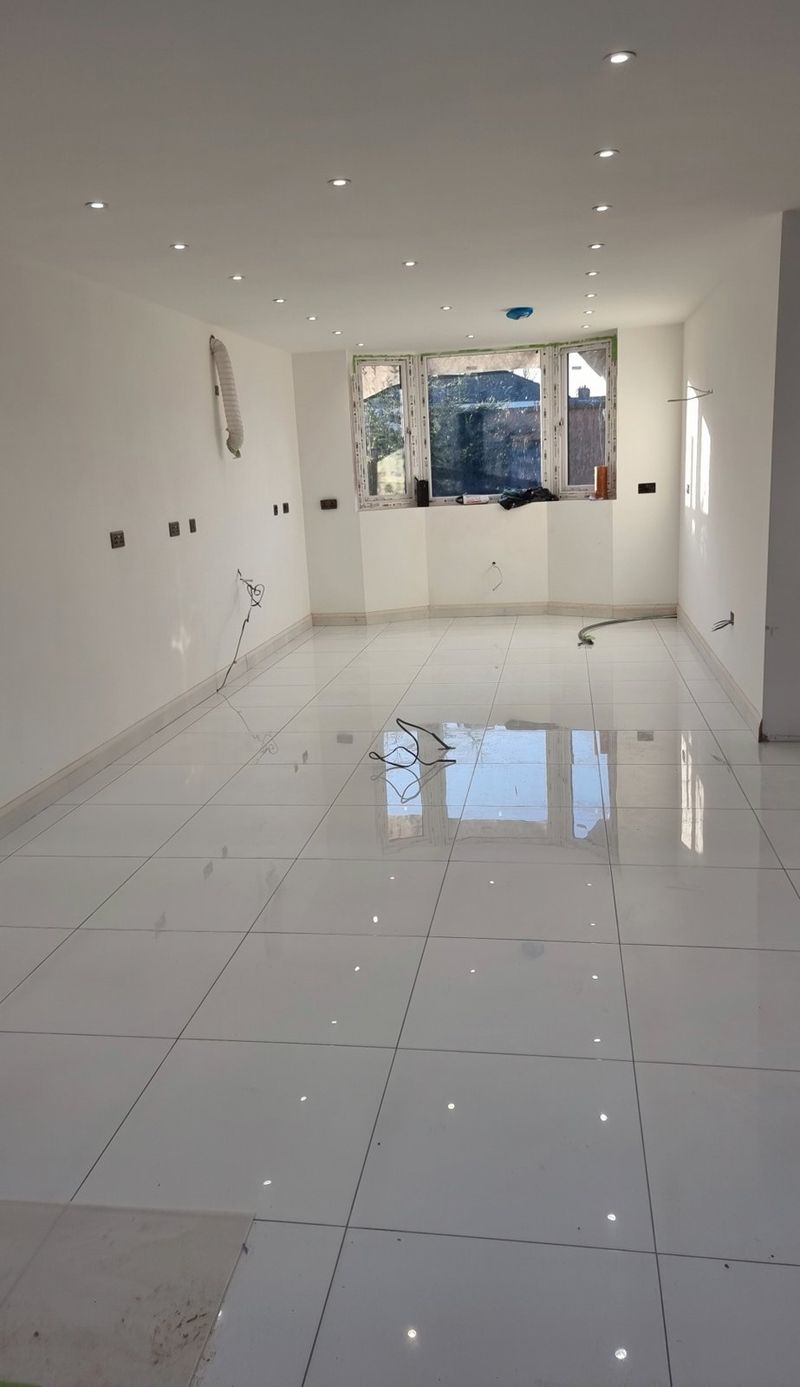 Marble staircase, hallway and landing - finished 4
